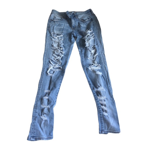 American Eagle Outfitters ripped jeggings - Picture 2 of 6